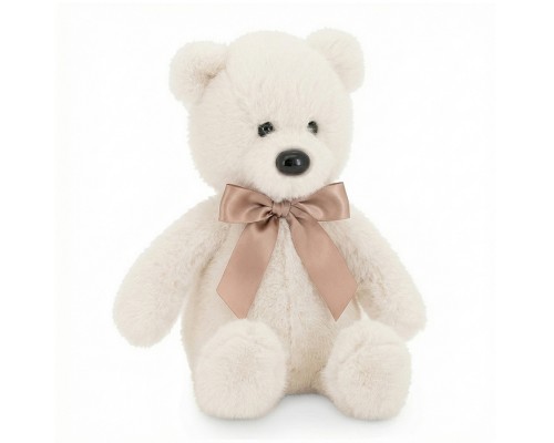 Медвежонок Тёпа белый с бантом 33