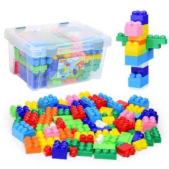 Конструктор "Великан" (74 элемента) (в контейнере)