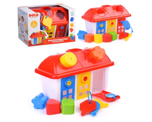 Логика-сортер "Домик" в коробке