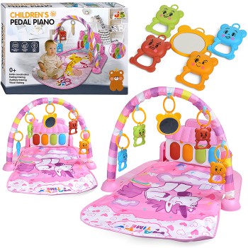 Коврик развивающий "Счастливый единорожка" в коробке