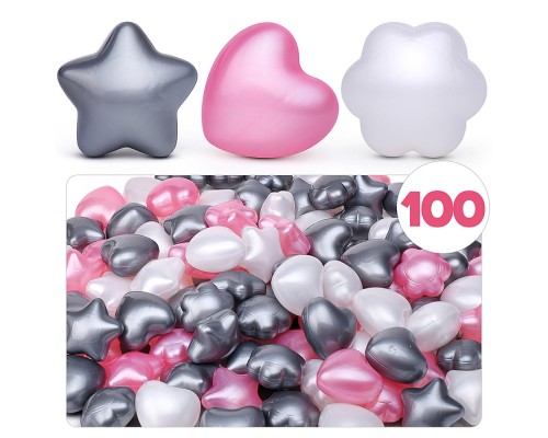 Набор шариков "Прянички" 100шт нюд