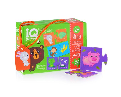IQ игры для самых маленьких. Парочки. Угадай, кто что любит 2+ Запуск речи