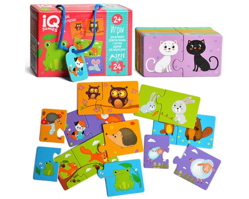 IQ игры для самых маленьких. Парочки. Угадай, чей малыш 2+ Запуск речи