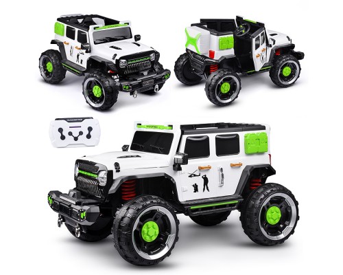 Электромобиль U023431Y "Экспедишн" 12V7A, белый