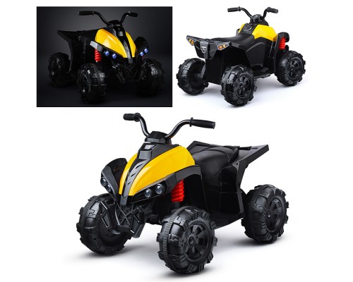 Квадроцикл "Покоритель дорог" на аккумуляторе, в коробке (желтый)