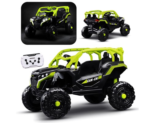 Электромобиль детский "Багги" (цвет зеленый)