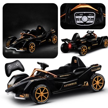 Электромобиль детский "Ралли" (цвет черный)