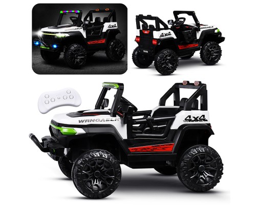 Электромобиль детский "Крутой внедорожник" (цвет серый)