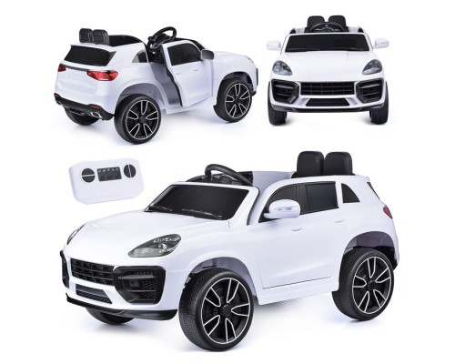 Электромобиль "Виват" на аккумуляторе, с р/у управлением, в коробке (белый)