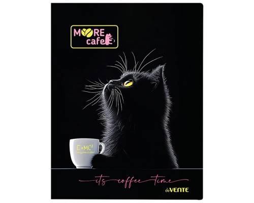 Папка с 020 вкладышами A4 "MooreCafe" A4 (235x310x15 мм) полипропилен 450 мкм, фактура "песок" вкладыши 30 мкм, внутренний карман 160 мкм, индивидуальная упаковка, непрозрачная с рисунком