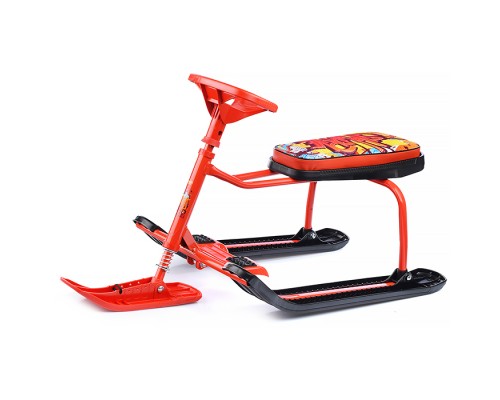 Игрушка. Снегокат "Тимка спорт 1+" (с граффити на красном)