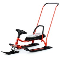 Игрушка Снегокат детский 140 "Go Go" классический c П-образным толкателем (Лоло)