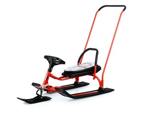 Игрушка Снегокат детский 140 "Go Go" классический c П-образным толкателем (Лоло)