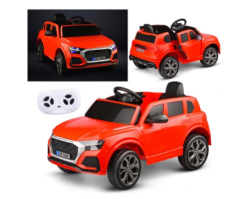 Электромобиль "Супер вояж" на аккумуляторе, с р/у управлением, в коробке (красный)