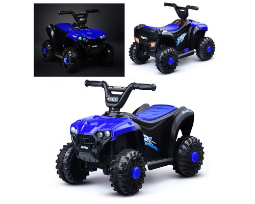 Квадроцикл "Супер квадро" на аккумуляторе, в коробке (синий)
