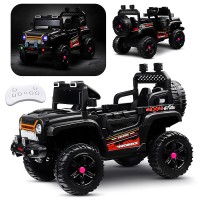 Электромобиль детский "Супер машина" (цвет черный)