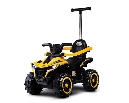 Электромобиль детский "Квадроцикл" (цвет желтый)