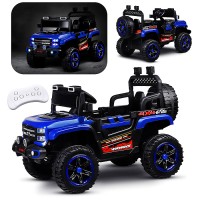 Электромобиль детский "Покоритель гор" (цвет синий)