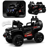 Электромобиль детский "Покоритель гор" (цвет черный)