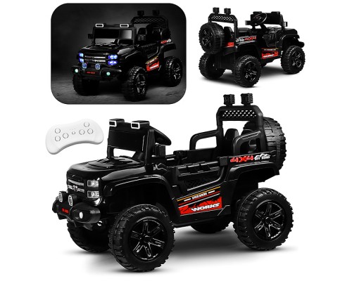 Электромобиль детский "Покоритель гор" (цвет черный)