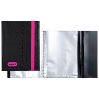 Папка с 20 вкладышами A5 "MonoChrome" A5 (156x225x20 мм) 500 мкм, с рельефной фактурной поверхностью