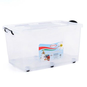 Контейнер 7 (50 л), прозрачный/черный