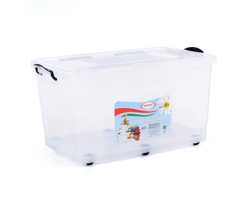 Контейнер 7 (50 л), прозрачный/черный