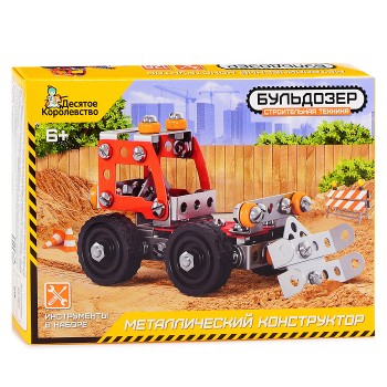 Конструктор "Строительная техника. Бульдозер"