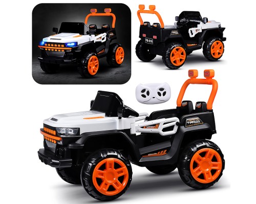 Электромобиль детский "Внедорожник" (цвет белый)
