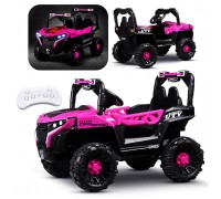 Электромобиль детский "Внедорожник" (цвет розовый)