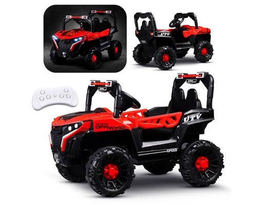 Электромобиль детский "Внедорожник" (цвет красный)