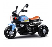 Электромобиль детский "Байк" (цвет синий)