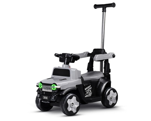 Электромобиль детский "Джип" (цвет серый)