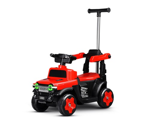 Электромобиль детский "Джип" (цвет красный)