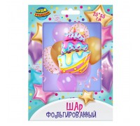 Шар фольгированная фигура "Торт" 61*108 см.
