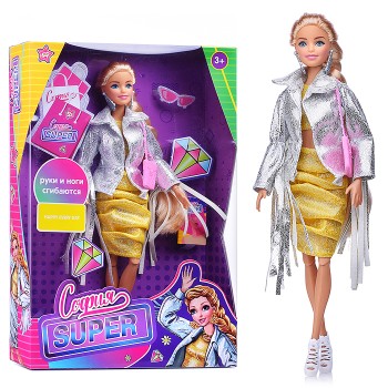 Кукла София 29см, (руки и ноги сгиб.,) в коробке