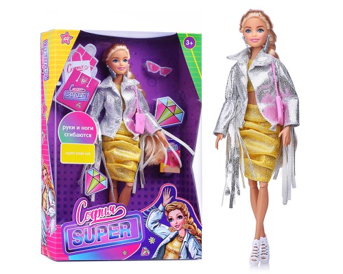 Кукла София 29см, (руки и ноги сгиб.,) в коробке