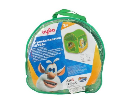 Палатка детская игровая "Буба" 85х83х100см, в сумке