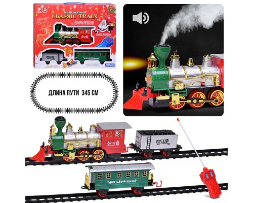 Железная дорога "Рождественское путешествие" р/у, 27 MHz, в коробке