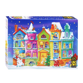 Пазлы 160 "Новогодняя сказка"