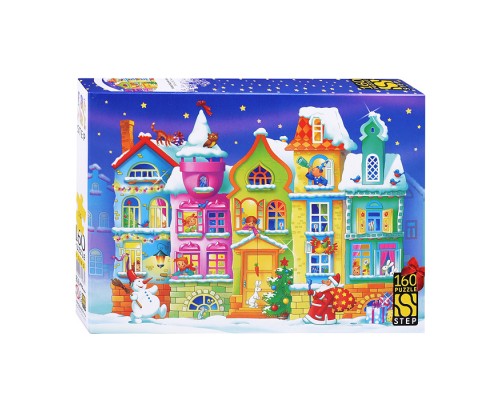 Пазлы 160 "Новогодняя сказка"