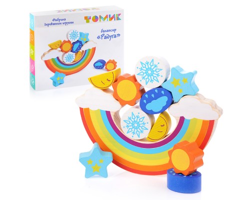 Собирайка "Балансир "Радуга" (11дет.)