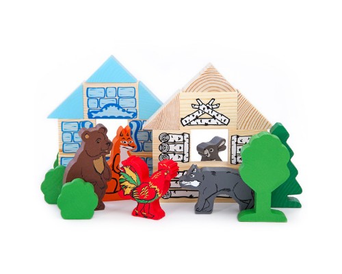 Конструктор "Сказки. Зайкина избушка"