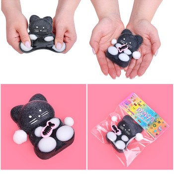 Игрушка -антистресс "Котенок с клубничкой"