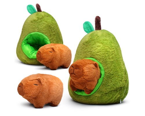 Мягкая игрушка "Капибара" 35 см