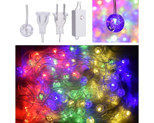 Электрогирлянда интерьерная "Шарики" цветная