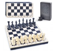 Шахматы "Айвенго" с доской (дерево+пластик 40/40см),с шашками