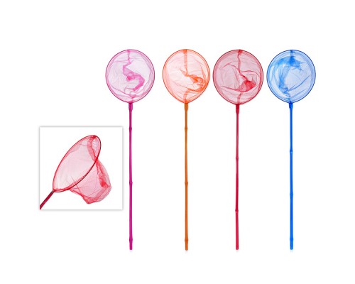 Сачок (ручка бамбук, цвет в ассортименте) (100/24 см.)