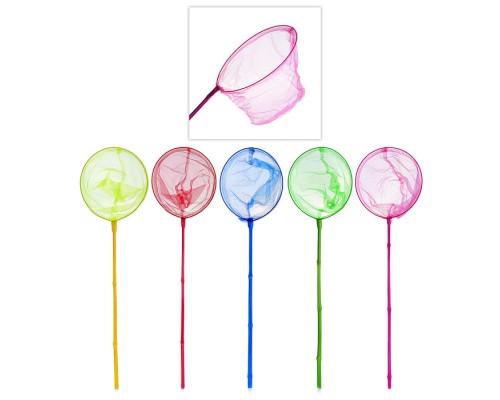 Сачок (ручка бамбук, цвет в ассортименте) (80/24 см.)