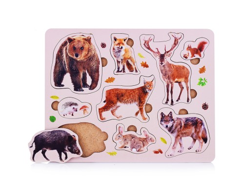 Рамка вкладыш "Лесные животные"